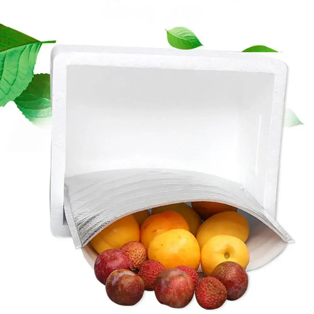 sac isotherme en papier d'aluminium, sac isolant pliable pour pique-nique, sac d'emballage thermique portable pour aliments, livraison de nourriture, porte-boissons, sac isolé