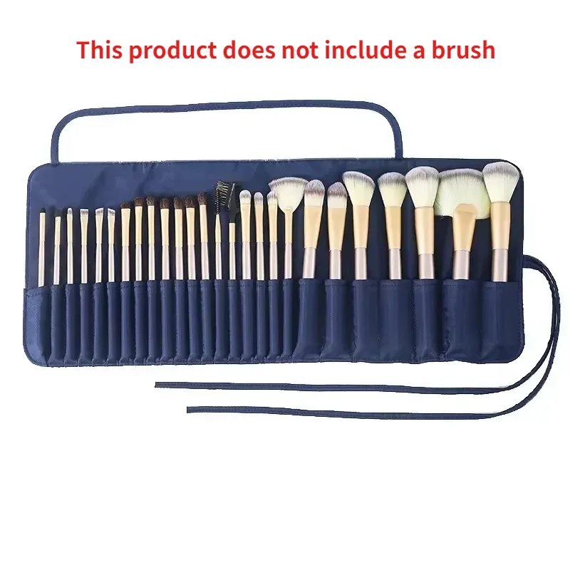 Sac de rangement pour pinceaux de maquillage professionnel, sac de rangement pour pinceaux de maquillage pour femmes, organisateur de voyage, sac de beauté pliable et Portable