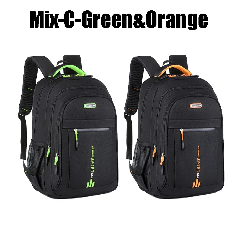 sac à dos pour ordinateur portable oxford durable pour homme, imperméable, pour le travail, les voyages, le lycée