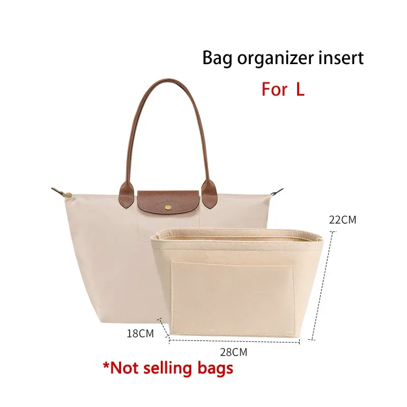organisateur de sac en feutre energy s, durable et élégant, pour le rangement et la modification intérieure des sacs, accessoires de sac