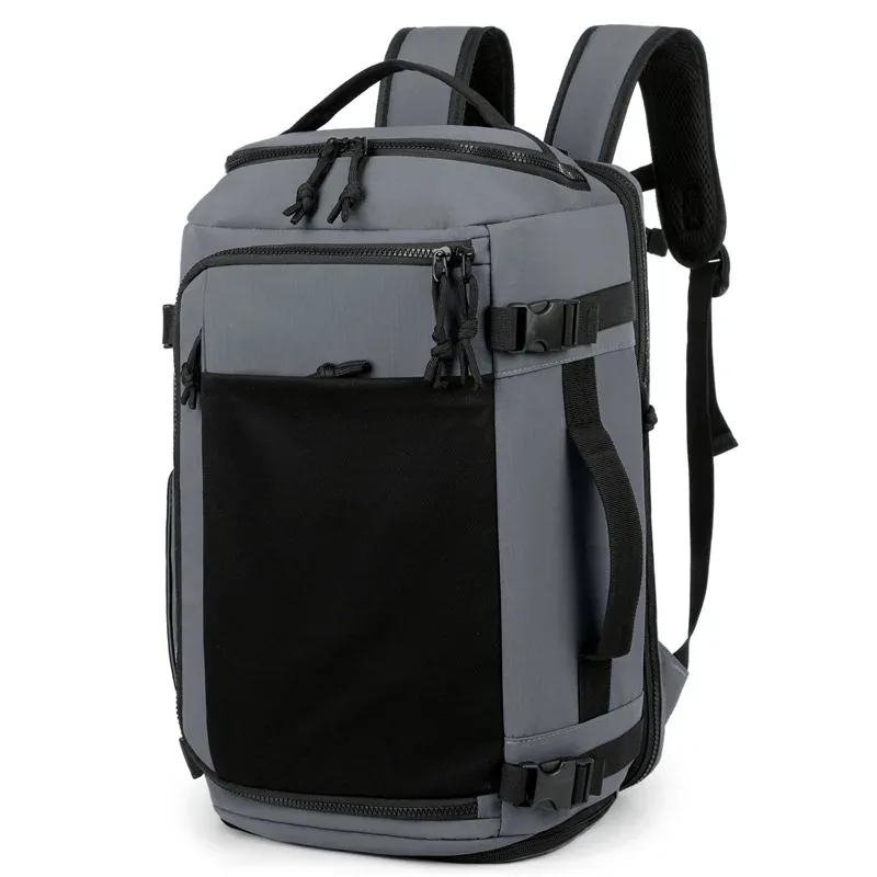 sac à dos de voyage décontracté pour hommes et femmes, sac à dos pour ordinateur portable de banlieue, sac à bagages de grande capacité, sac à deux épaules en nylon imperméable
