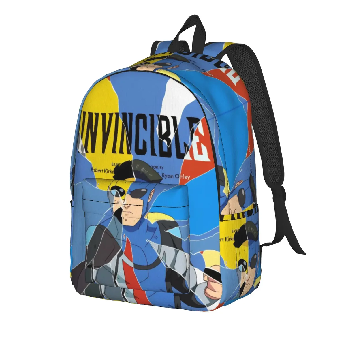 sac à dos invincibles comic pour hommes et femmes, sac à bandoulière pour ordinateur portable, durable, à la mode, pour lycée, randonnée, voyage