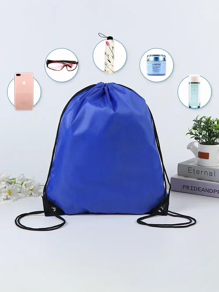 sac à dos de rangement de gymnastique élégant et durable, 1 pièce, avec poche en nylon oxford et fourre-tout, sac de rangement à double épaule