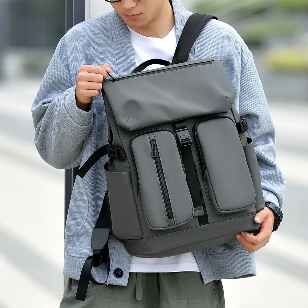 sac à dos pour hommes, sac à dos de grande capacité pour les trajets quotidiens, sac de voyage résistant à l'usure, sac multifonctionnel pour ordinateur portable, sac pour hommes
