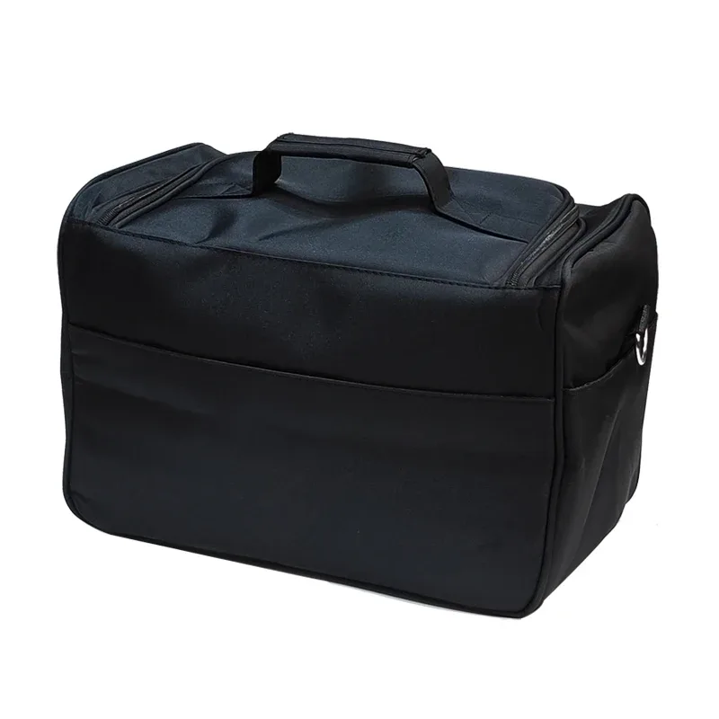 sac à main de grande capacité pour ciseaux à cheveux, outils de peigne de coiffure, sac de rangement de maquillage, sac de barbier de salon