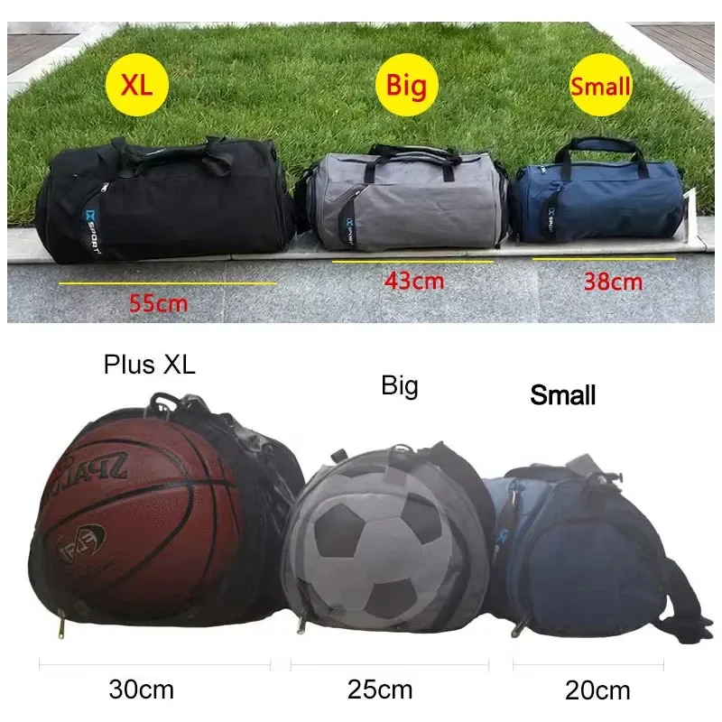 sac de voyage avec compartiment à chaussures indépendant, séparation sec/humide, sac à main, sac de sport, sac de gym, sac bandoulière, sac de bagages