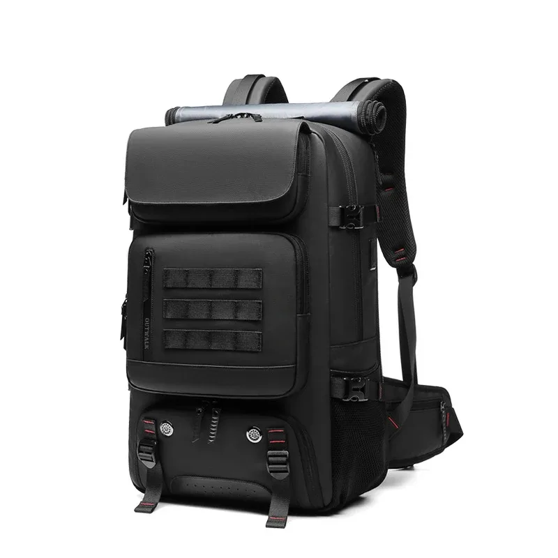 sac à dos étanche pour ordinateur portable pour homme, sac à chaussures séparé, sac à dos d'affaires, voyage, randonnée, trekking, sr 50l, 17 pouces