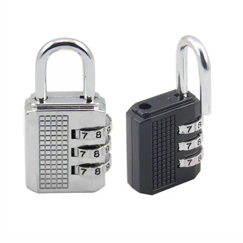 câble de sécurité en acier avec cadenas à combinaison à 3 chiffres, 1 ensemble de cadenas de voyage, câble de sécurité gainé de 1 m à double boucle pour bagages us213