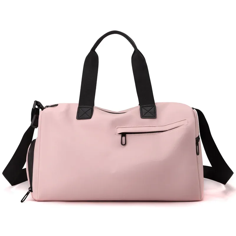 sacs de voyage oxford à grande capacité avec fermeture éclair, sacs de sport solides, sacs de fitness en tissu épaissi, sacs de sport imperméables de grande capacité