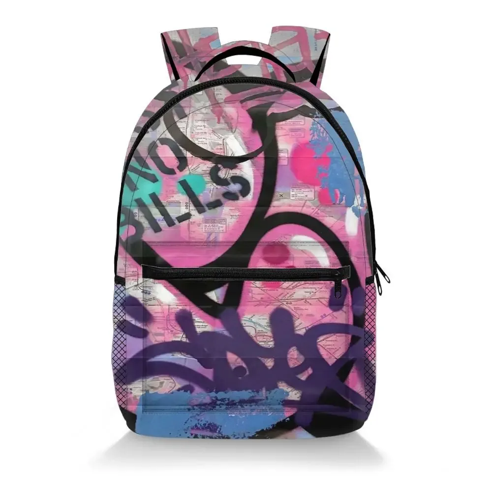 sac à dos hip hop populaire pour étudiants, sac à dos coloré à géométrie colorée, impression 3d, oxford, imperméable, pour garçons/filles, sacs à dos de voyage