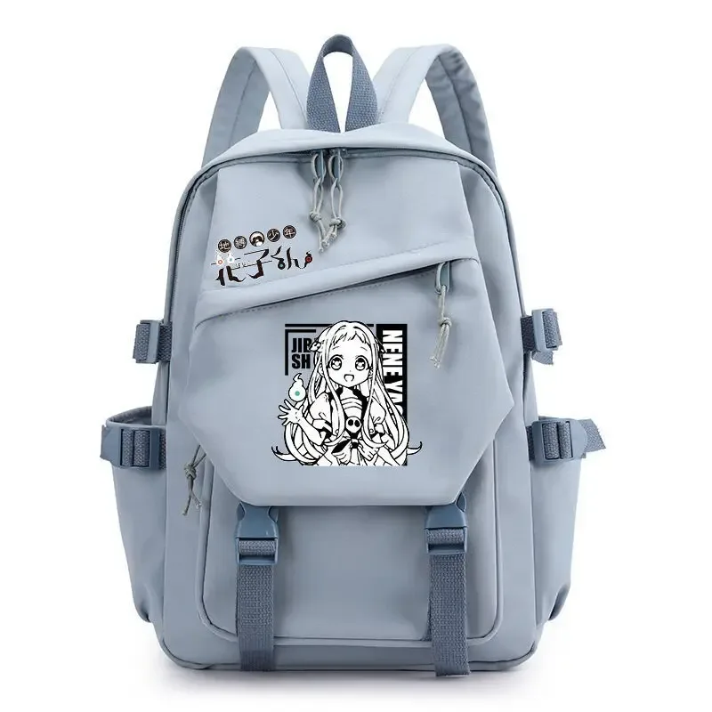 sac à dos hanako kun lié aux toilettes, sac d'école de dessin animé hanako yashiro nene minamoto kou, cartable de voyage pour étudiants de grande capacité