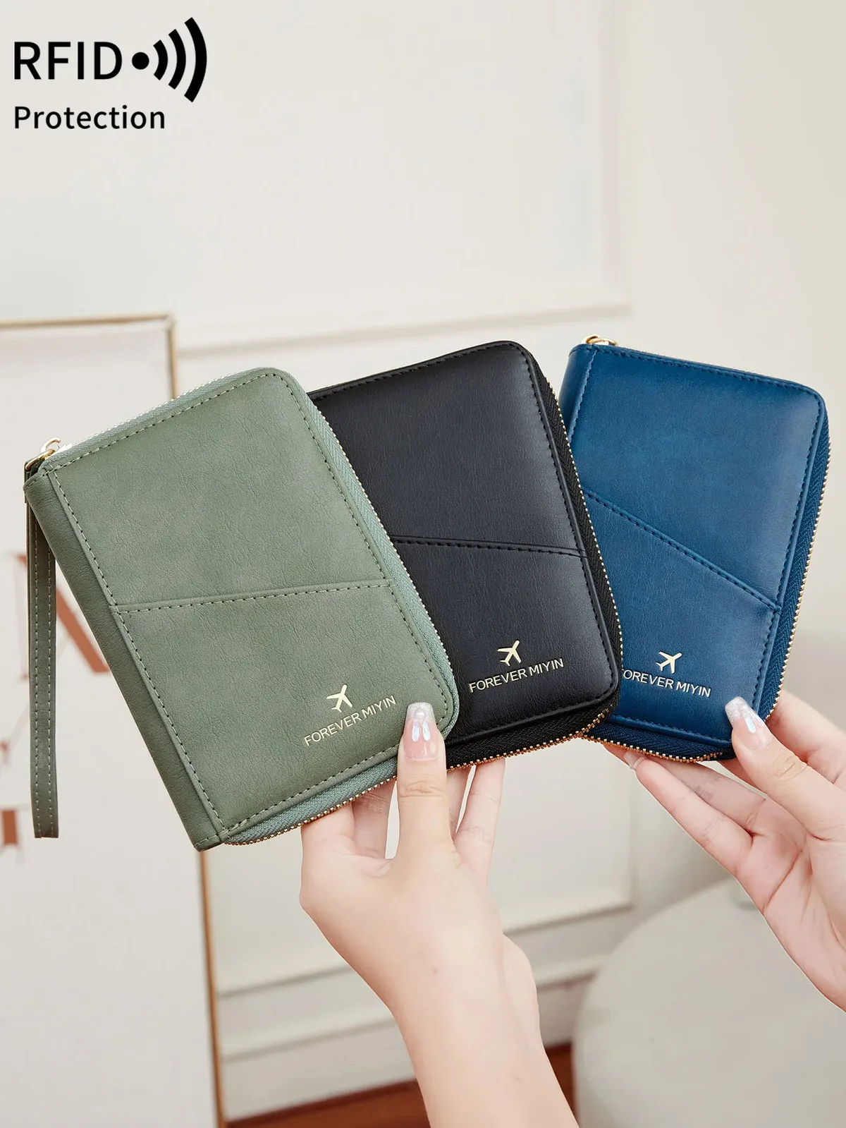 nouveau sac de passeport rétro pour hommes et femmes rfid couverture de passeport à la mode multifonctionnelpuleather clip de passeport accessoires de voyage