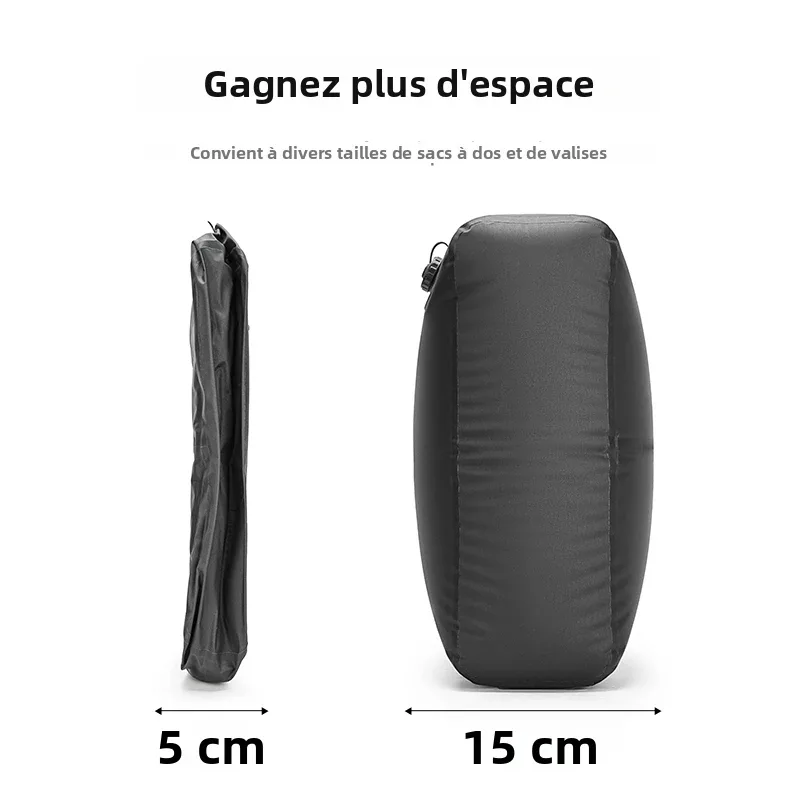 sacs de rangement sous vide automatiques reeyee pour vêtements, économiseur d'espace de voyage pour doudounes, sac de compression étanche et hermétique