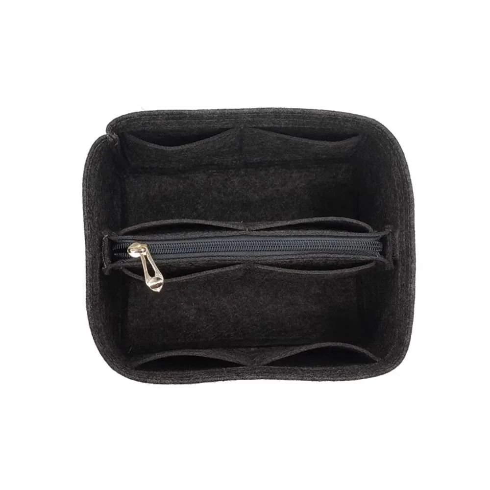 organisateur de sac multi-poches pour sac de mouvement de rallye, sac seau, sac d'insertion, sac à main en feutre, sac à main doublé pour picotin18/22