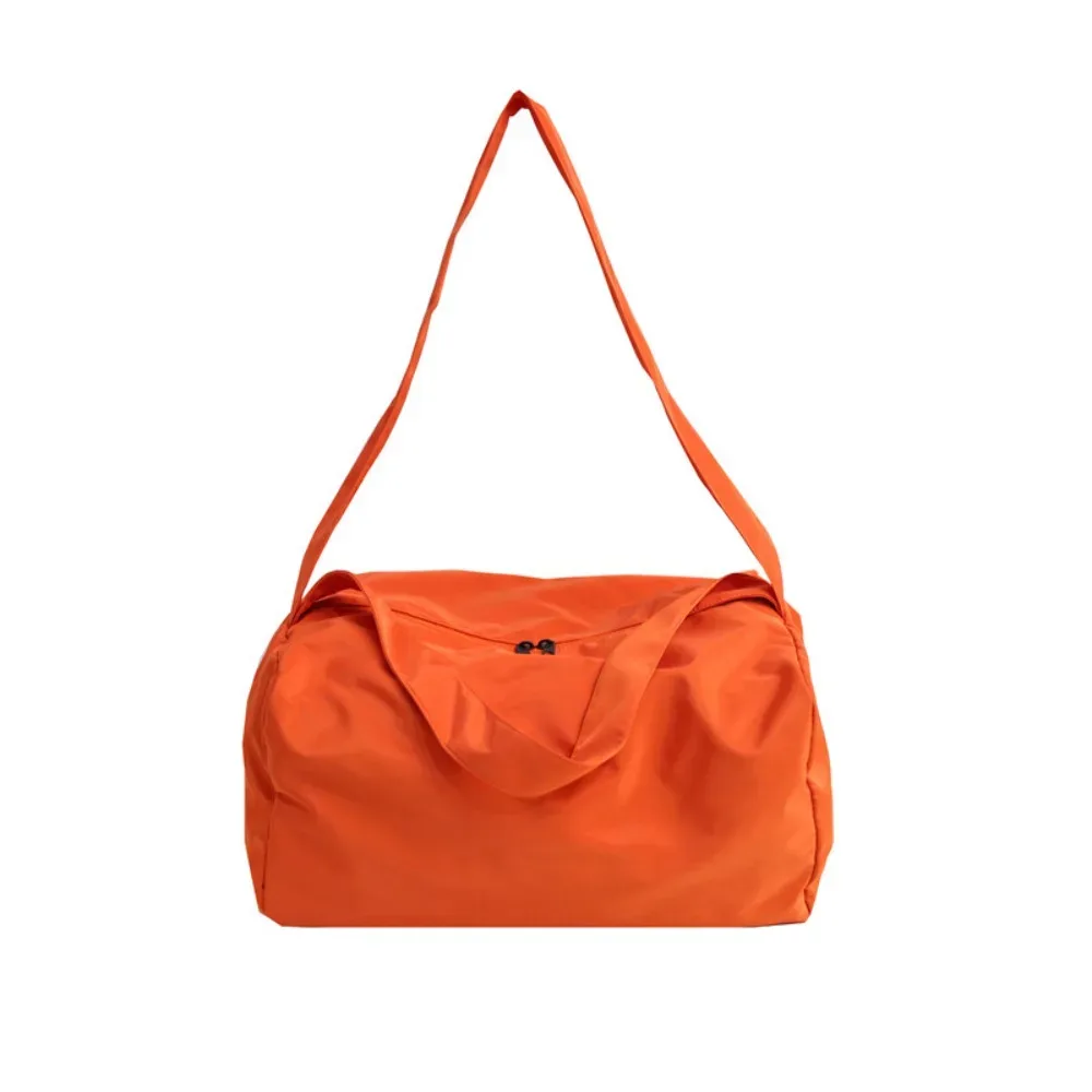 sac d'entraînement de yoga en nylon, grande capacité, couleur unie, sacs de sport, fitness, multifonctionnel, étanche, fourre-tout de voyage, affaires