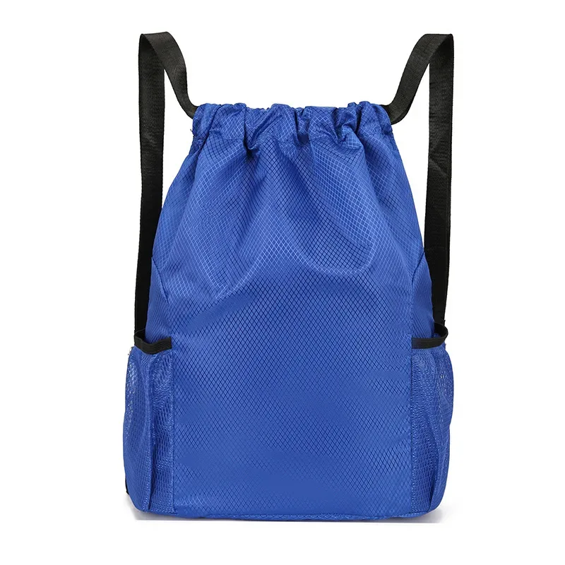 logo personnalisé nouveau style sac à cordon sac à dos pour hommes et femmes sac à dos de voyage simple avec sac de sport de fitness de grande capacité