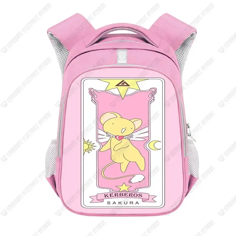 anime anime cardcaptor sakura sac à dos pour adolescente filles enfants sacs d'école femmes sacs à dos d'ordinateur portable enfants maternelle sac cadeau