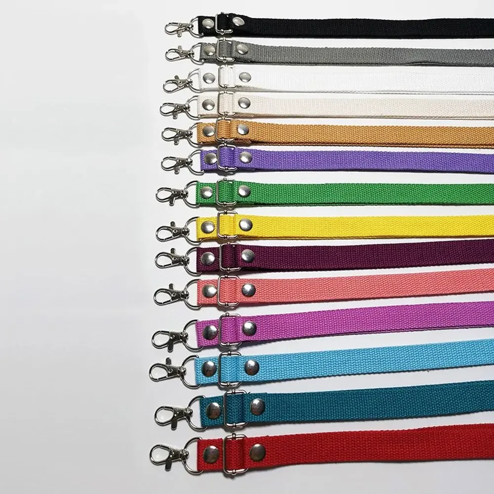 sangle de sac en toile renforcée avec rivet réglable pour femme, sangles de sac à bandoulière, ceinture de remplacement, accessoires de sac, 130cm