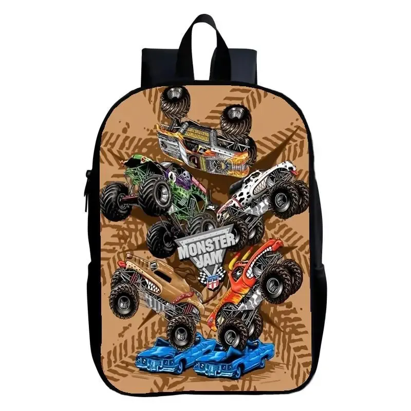 monster jam, monster truck, sac à dos pour enfants, sac à dos d'école primaire, sacs à dos de maternelle