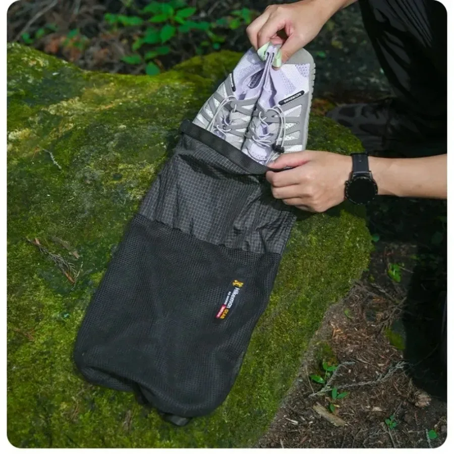 sac de rangement imperméable pour chaussures de voyage, sac à cordon extérieur, sac de tri pour bagages et vêtements, compartiment externe pour chaussures de sac à dos