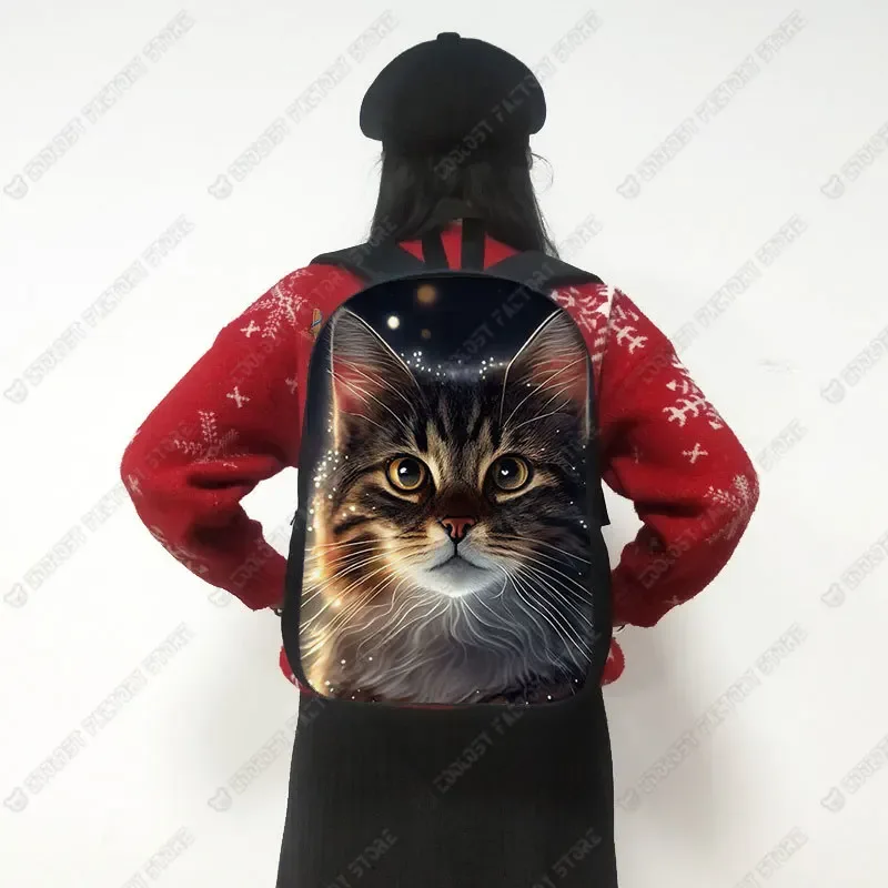 sac à dos chat mignon chat persan/siamese, sacs d'école pour enfants pour adolescents, chat britannique écossais, sacs à dos pour ordinateur portable, sac de livre chaton