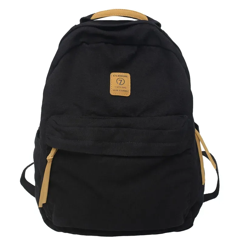 fille sac d'école nouvelle mode étudiant vintage femmes sac à dos toile femme pochette d'ordinateur voyage kawaii dames sac à dos