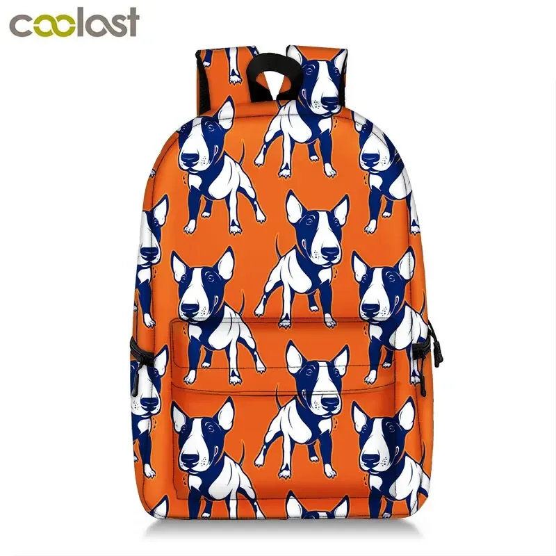 sac à dos imprimé chaton/chien, mignon, pour adolescent, garçon, fille, enfants, cartable pour voyage