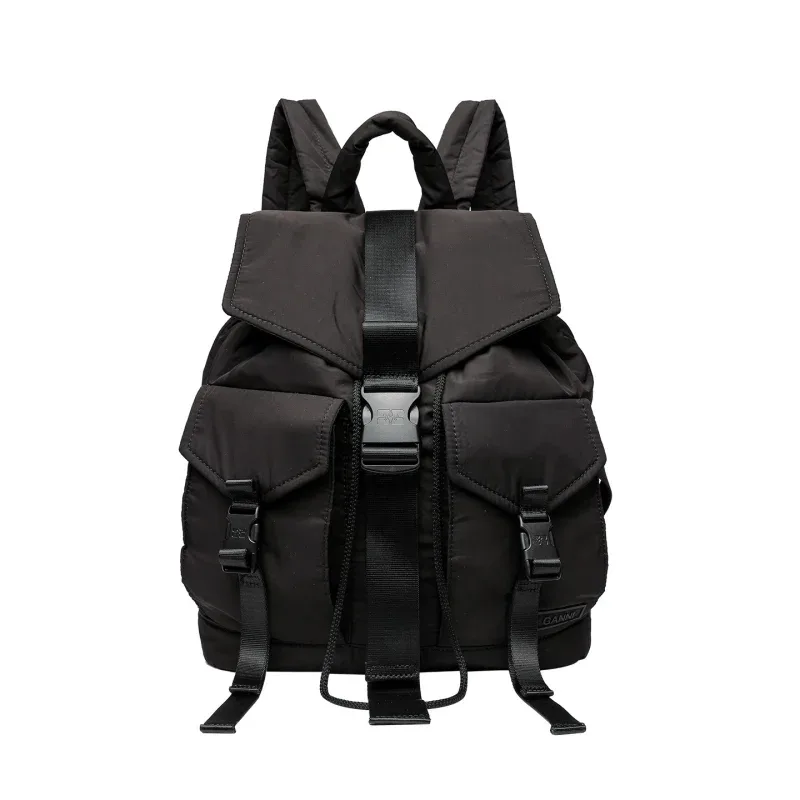 Sac à dos en nylon 2026, sac à dos noir minimaliste Meicheng, nouveau sac de voyage léger grande capacité