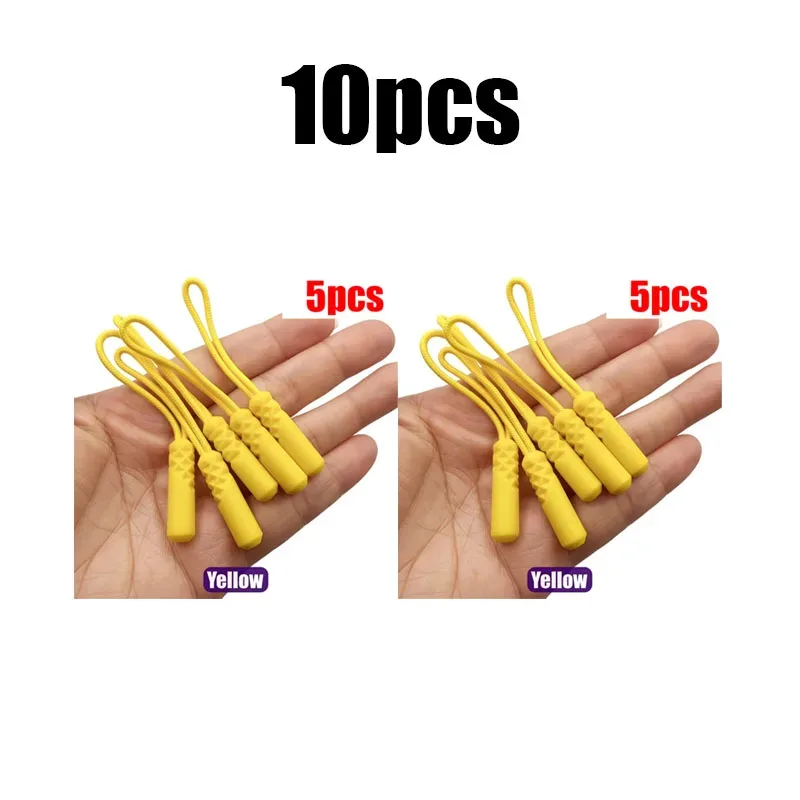 5/10 pièces tirettes de fermeture éclair, attaches de remplacement pour cordons, clips de fixation pour boucles cassées, languettes de fermeture éclair pour sacs de voyage, valises, tentes, sacs à dos
