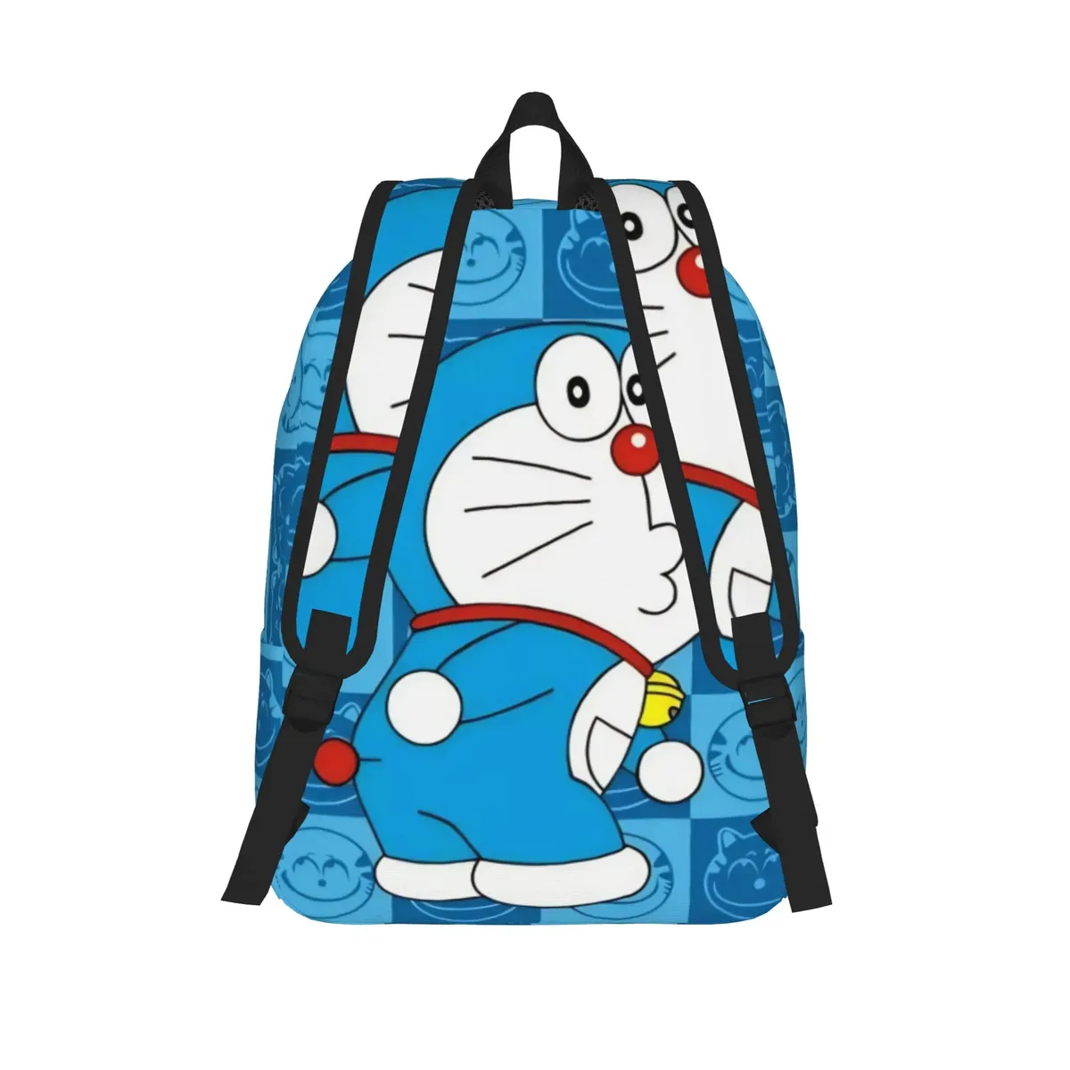 sac à dos doraemons blue cats cat cool pour l'extérieur, lycée, randonnée, voyage, sac à dos pour hommes et femmes, sac à bandoulière pour ordinateur portable