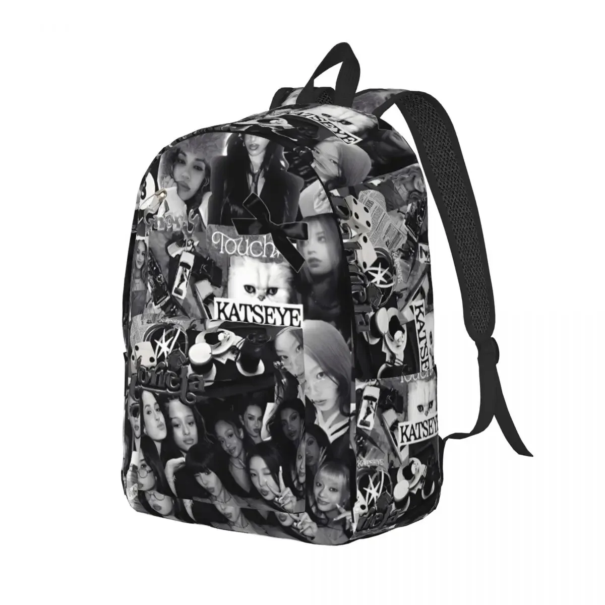 katseye sac à dos pour hommes femmes adolescent étudiant randonnée voyage sac à dos collège sacs en toile en plein air