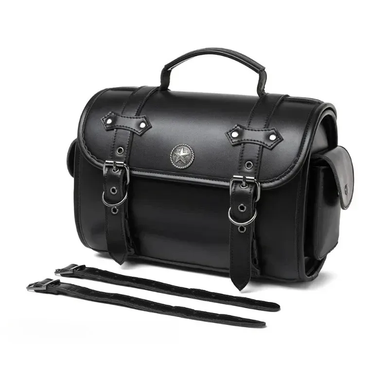 sacoche de moto rétro, sacoches latérales pour moto, sacs de rangement imperméables pour outils, pour harley moto