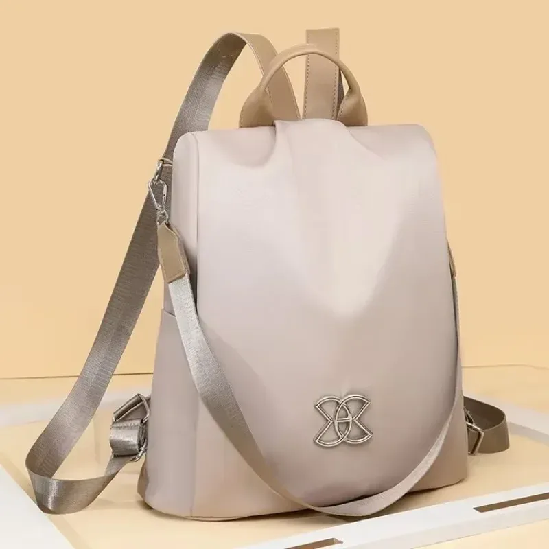 sac à dos décontracté en nylon de grande capacité, polyvalent, multifonctionnel, haut de gamme, antivol, doux, nouvelle collection 2026