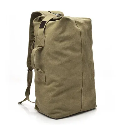 sac à dos de voyage pour hommes, grande capacité, sac à main d'alpinisme, seau en toile de bonne qualité, sacs à bandoulière pour hommes