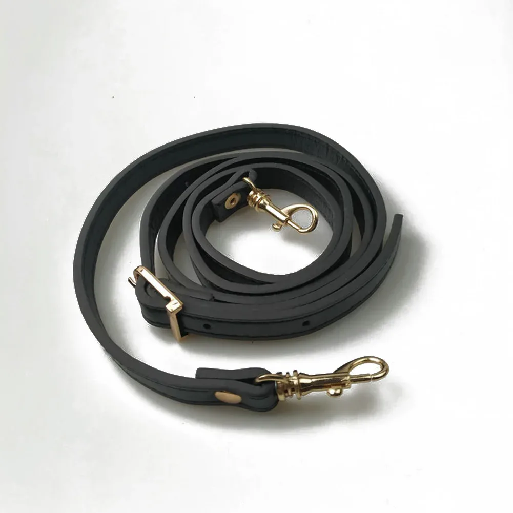 sangle de sac à bandoulière en cuir pu, double couche, ceinture de remplacement, poignée de sac à main, accessoires de sac, 130cm de long, initié