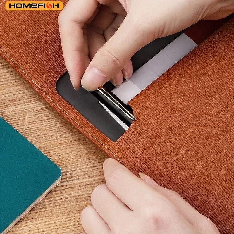 sac de rangement pour documents a4 imperméable homefish, pochette à fermeture magnétique grande capacité pour usage professionnel au bureau
