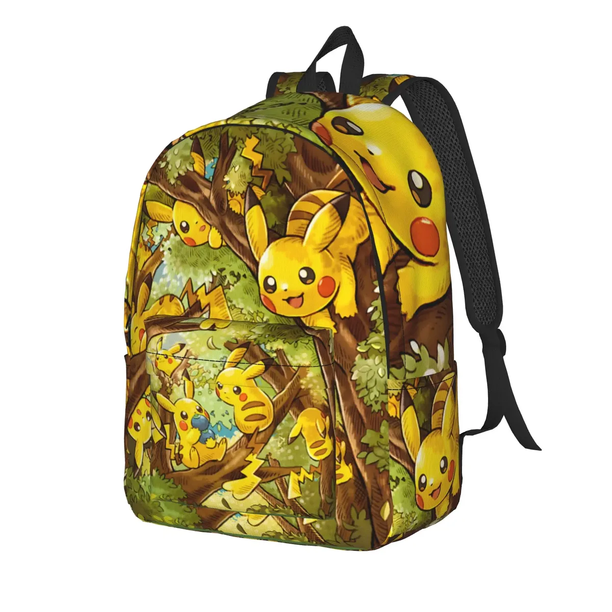 Sac à dos à la mode avec personnages Pokémon, funko Mochilas Kawaii Journey, sac à dos rétro lavable