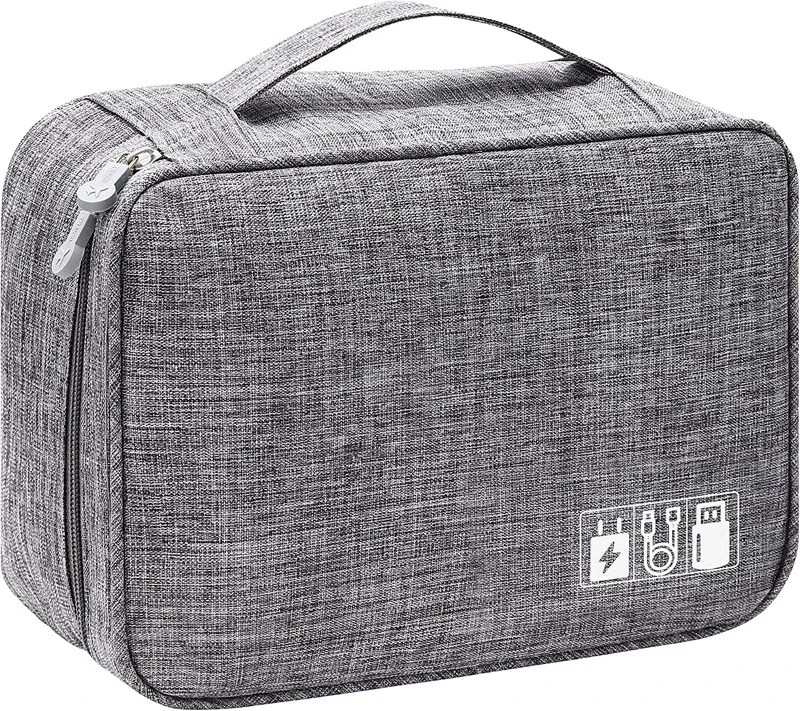 sac de rangement numérique portable, gadget usb, pochette de rangement de câbles étanche, appareils électroniques, accessoires, pack de fournitures