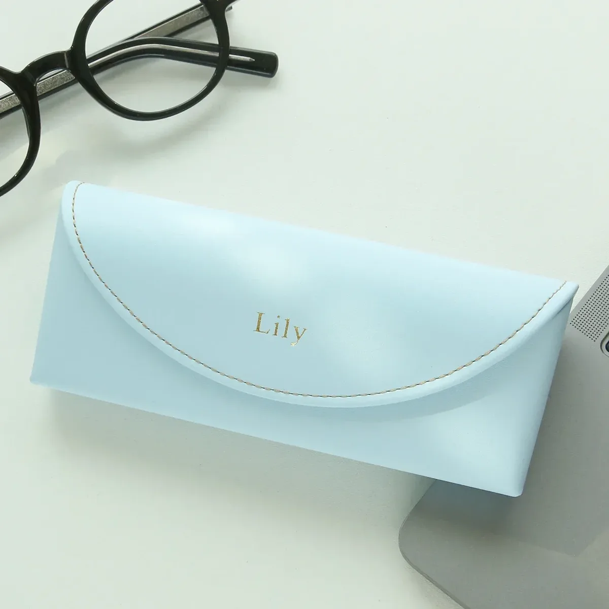étui à lunettes personnalisé en cuir, étui portable pour lunettes de soleil, logo personnalisé, boîte de rangement pour lunettes, housse de protection anti-chute pour lunettes