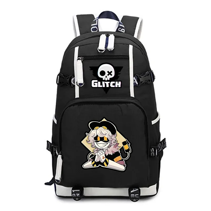 sacs d'école anime murder drones pour hommes et femmes, sac à dos de voyage de grande capacité, sac à dos pour ordinateur à la mode, cartable d'extérieur pour adolescents