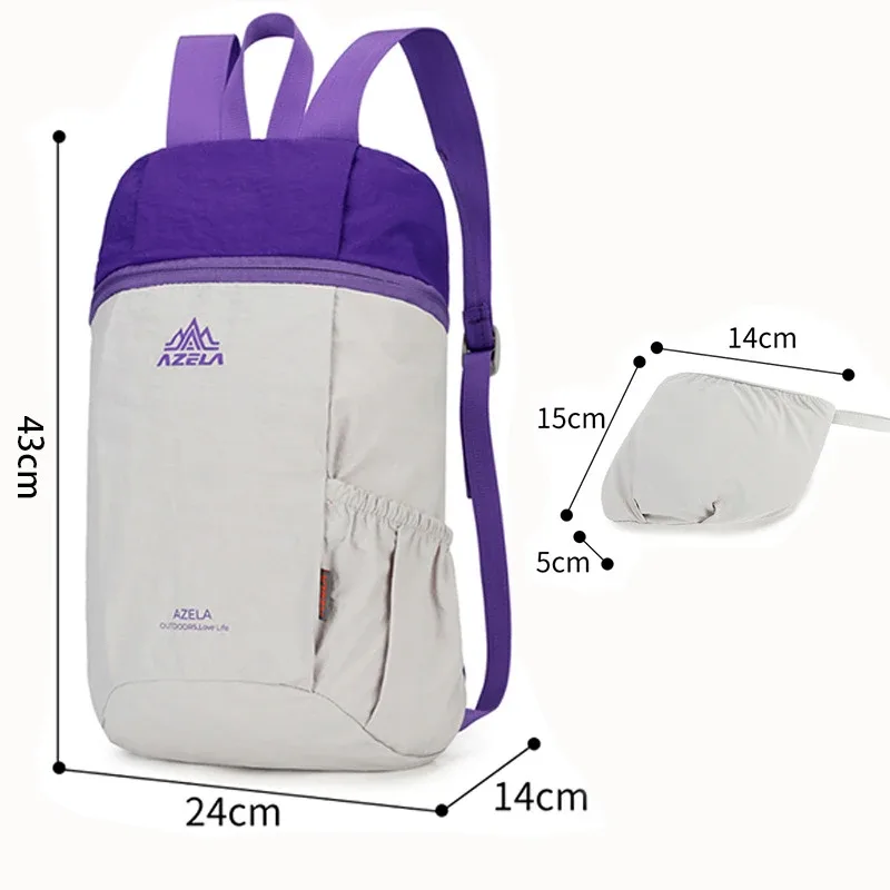 sac à dos pliable ultraléger pour l'extérieur, imperméable, pour la randonnée, le voyage, le camping, sac à dos portable pour femmes, sac de jour décontracté