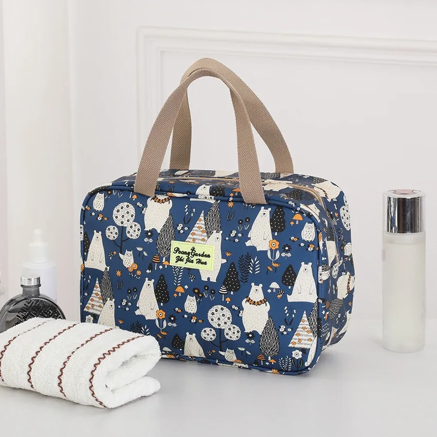 nouveau sac à bagages de voyage de grande capacité avec sac à main étanche imprimé de dessin animé sac de rangement de fournitures de plein air sac à déjeuner