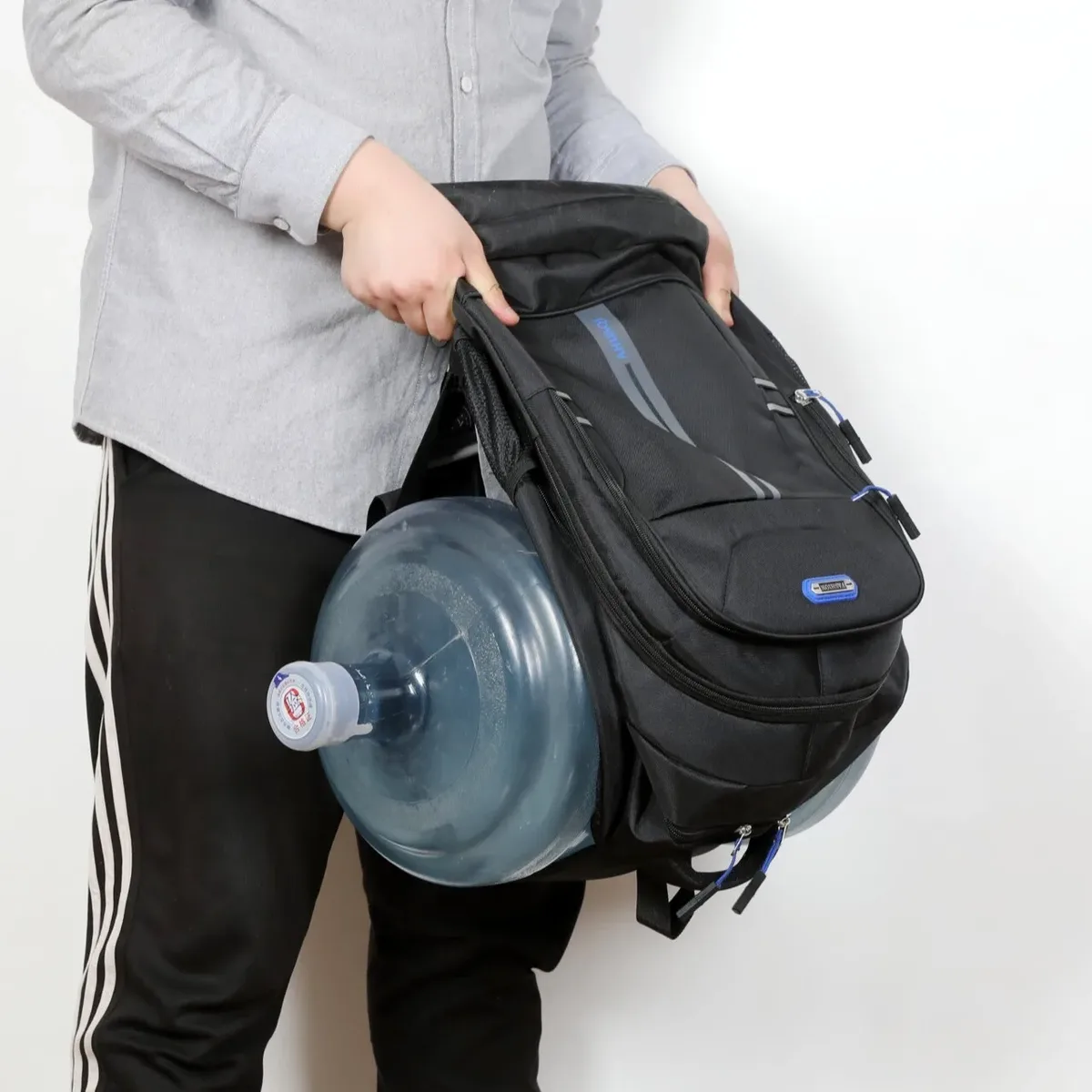 le plus récent sac à dos d'ordinateur d'affaires de grande capacité sac à dos de voyage étanche sacs à bandoulière doubles pour lycée en vente