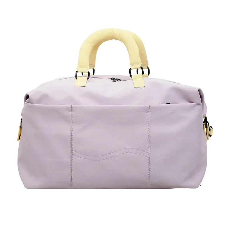 sac de sport en toile personnalisé avec logo, sac à bandoulière pour femme, sac de yoga, sac de voyage, nom personnalisé imprimé