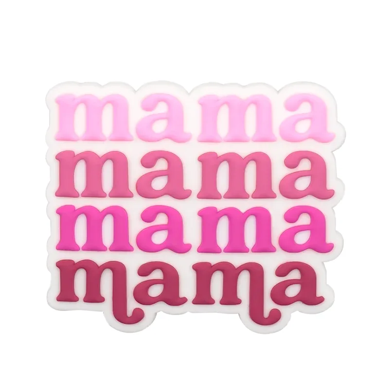 momlife-breloques colorées en pvc pour sac à main pour femme, accessoires de sac à main, sac fourre-tout, décorations de sac à main, style tendance, 1pc