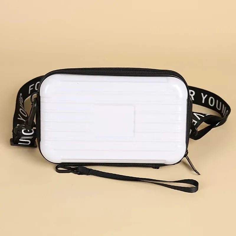 〔cc〕 | mini sac de voyage en forme de valise, sac à main, sac à bandoulière, sac étanche, boîte rigide, pochette, sac à main de soirée