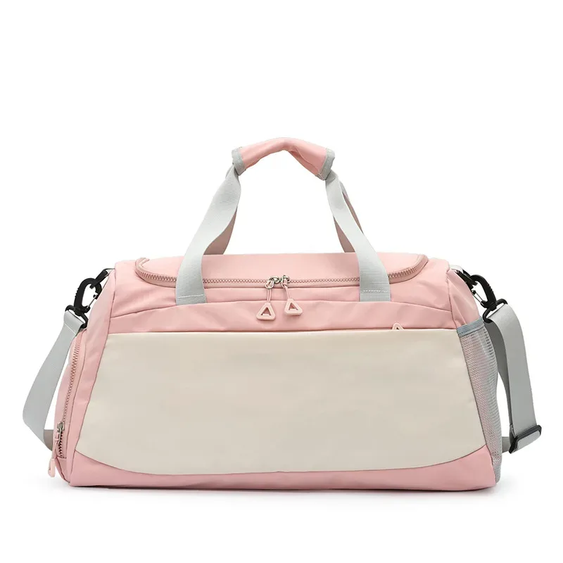 sac de sport multi-poches, sac de sport polyvalent imperméable avec poche de séparation humide/sec, sac de voyage grande capacité
