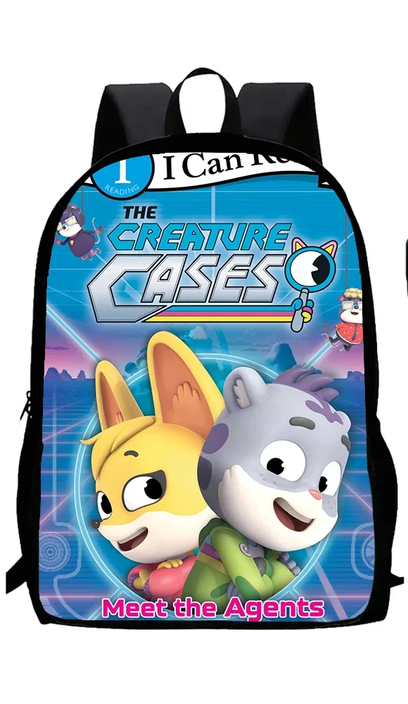 ensemble de 3 pièces de jeu pour enfants, étuis de créature c, sac à dos d'école avec sacs à déjeuner, sacs à crayons, sacs d'école pour garçons et filles, meilleur cadeau