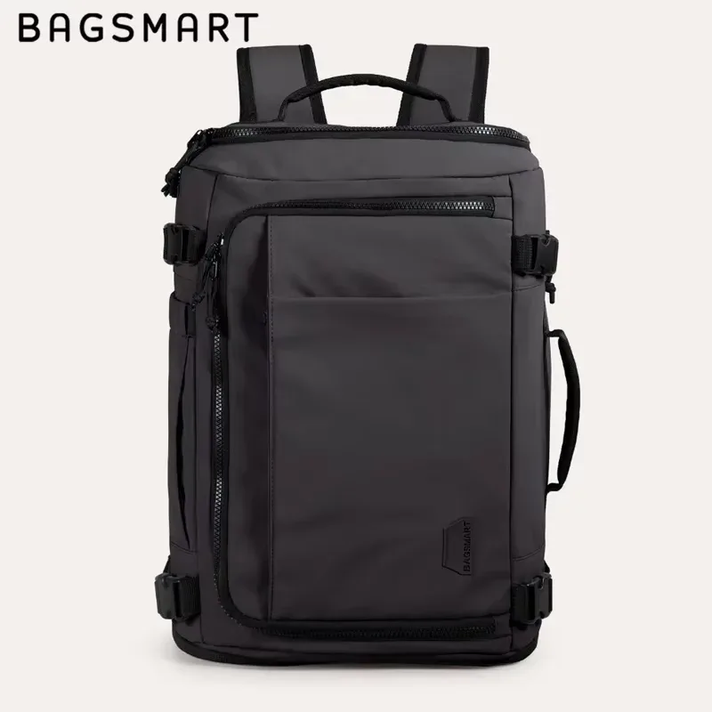 bagsmart – sac à dos pour hommes, pour cabine, valise de grande capacité, sacs à dos de voyage, sac à dos étanche pour ordinateur portable