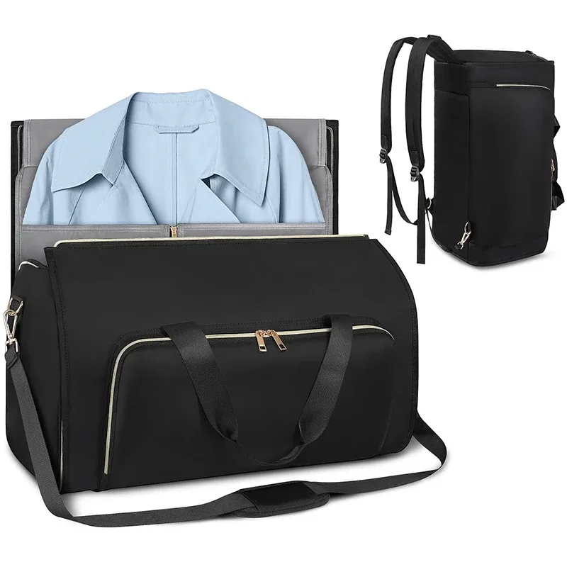 sac à bagages pliable, sacs à vêtements de voyage portables, sac polochon de grande capacité, sacs à dos de rangement de vêtements extensibles, sacs à bandoulière